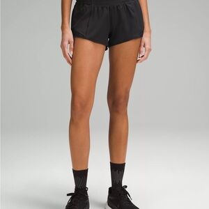 lululemon athletica Black Women's Athletic Running Shorts